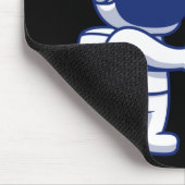 Tapis de souris Astronaute rencontre un alien (Coin)