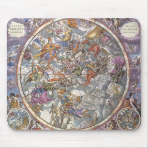 Tapis De Souris Astronomie Ancienne, Carte des Constellations Chré