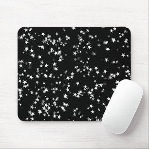 Tapis De Souris Astronomie Élégance étoile noire étoile de lux