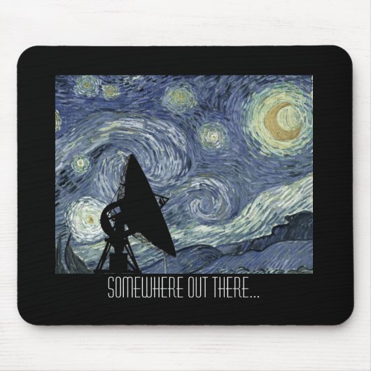 Tapis De Souris Astronomie Geeky Mousepad (Devant)