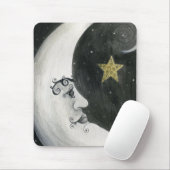 Tapis De Souris Astronomie - lune Mousepad (Avec souris)