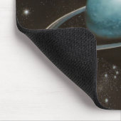 Tapis De Souris Astronomie Uranus Image planétaire (Coin)