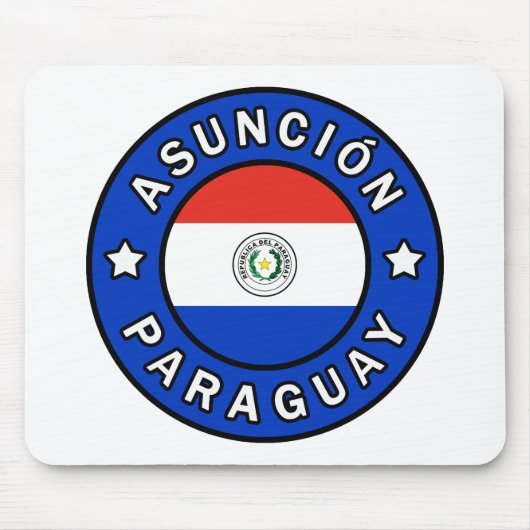 Tapis De Souris Asunción Paraguay (Devant)