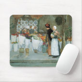 Tapis De Souris At The Florist by Childe Hassam, Vintage Fine Art (Avec souris)