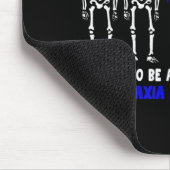 Tapis De Souris Ataxia Warrior bleu Ruban Sensibilisation maladie  (Coin)