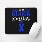 Tapis De Souris Ataxia Warrior Blue Ribbon Mal Coordination A (Avec souris)