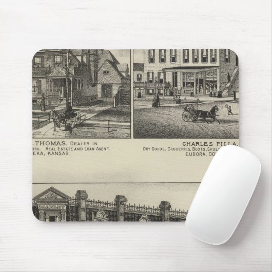 Tapis De Souris Atchison, Kansas (Avec souris)