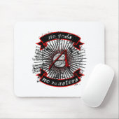 Tapis De Souris Athée aucuns dieux, aucuns maîtres (Avec souris)