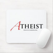 Tapis De Souris Athée (lettre d'écarlate) (Avec souris)