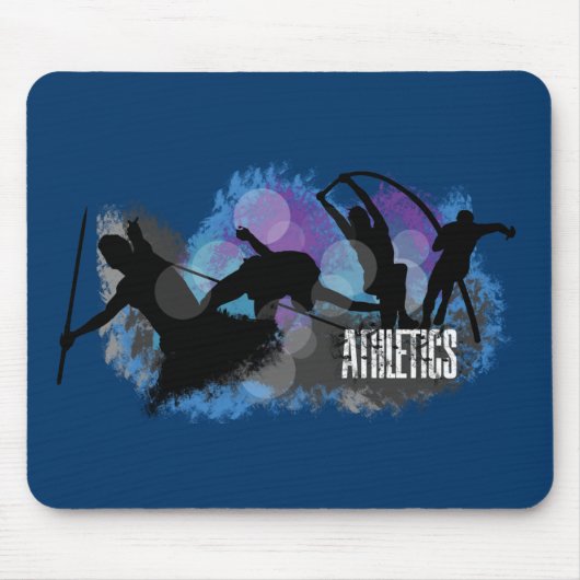 Tapis De Souris Athlétisme Mousepad (Devant)