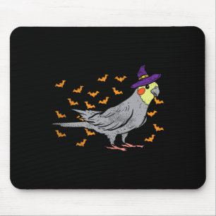 Tapis De Souris Atiel Bird Witch Casquette Halloween Amoureux des