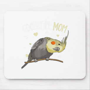 Tapis De Souris Atiel maman amateur d'oiseaux drôle femmes _1