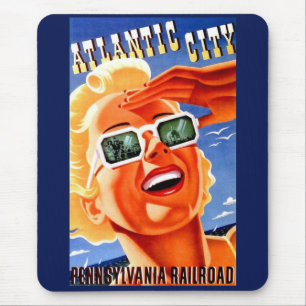 Tapis De Souris Atlantic City via Pennsylvania Railroad