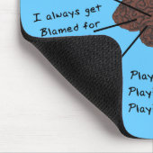 Tapis De Souris Atlas du cerveau d'un chien (Coin)