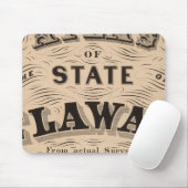 Tapis De Souris Atlas du Delaware (Avec souris)