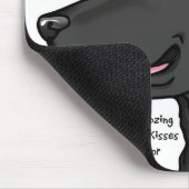 Tapis De Souris Atlas noir de cerveau de Labrador (Coin)