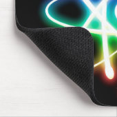 Tapis De Souris Atom brillant coloré | NERD (Coin)