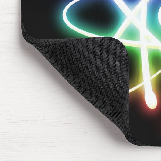 Tapis De Souris Atom brillant coloré | NERD (Coin)