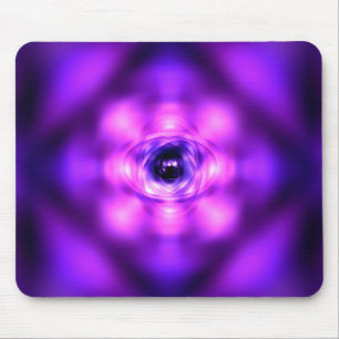 Tapis De Souris atome de brillance violette