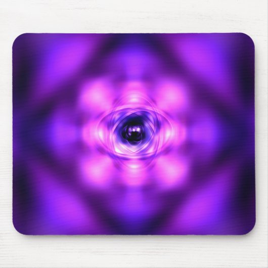 Tapis De Souris atome de brillance violette (Devant)