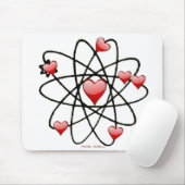 Tapis De Souris Atomic Saint-Valentin Cœurs Rouges (Avec souris)