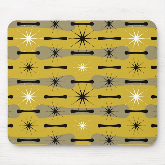 Tapis De Souris Atomica - Rétro Mod Mousepad (Devant)