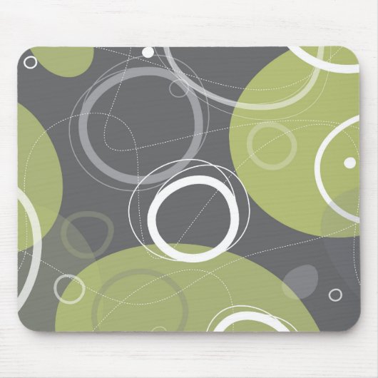 Tapis De Souris Atomique dans Mousepad olive (Devant)