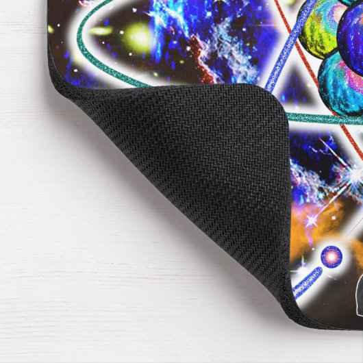 Tapis De Souris Atomique galactique (Coin)
