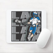 Tapis De Souris Attaque de lacrosse (Avec souris)