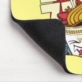 Tapis De Souris Attaque de nouilles (Coin)