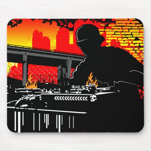 Tapis De Souris Atteintes à l'effraction (Devant)