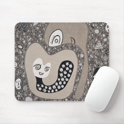 Tapis De Souris Attendre un bébé (Avec souris)