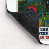 Tapis De Souris Attention ! (Coin)