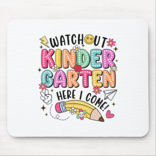 Tapis De Souris Attention maternelle, j'arrive Premier jour de rep
