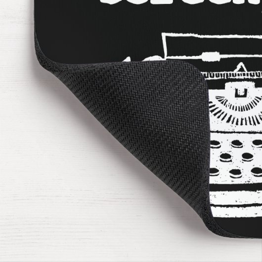 Tapis De Souris Attention Ou Vous Finirez Dans Mon Écran (Coin)