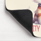 Tapis De Souris Attitude Cat Insouciante - Conception Feline Joueu (Coin)