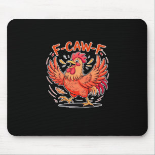 Tapis De Souris Attitude F-Caw-F Classique Style Rétro