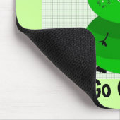 Tapis De Souris Attrapez le bug vert - Allez au vert (Coin)