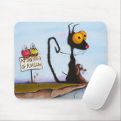 Tapis De Souris Au bord de la raison (Avec souris)