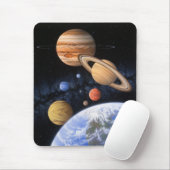 Tapis De Souris Au delà de la planète à la maison Mousepad (Avec souris)