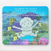 Tapis De Souris Au-delà de la surface (Devant)