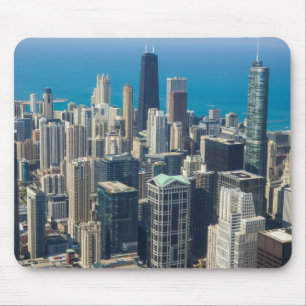 Tapis De Souris Au-dessus de Chicago