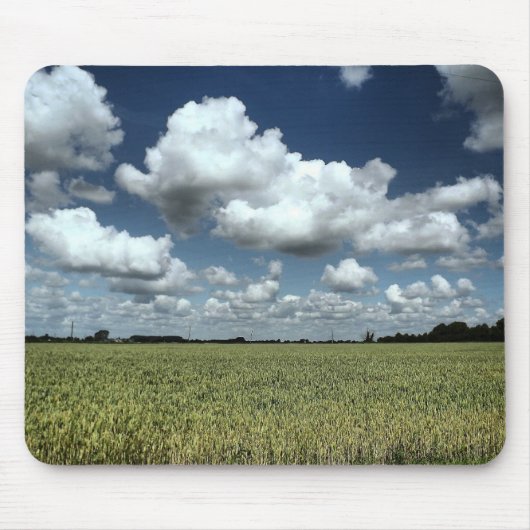 Tapis De Souris Au-dessus des champs nous allons (Devant)