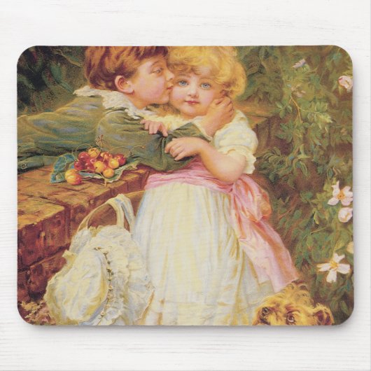 Tapis De Souris Au-dessus du mur de jardin (Devant)