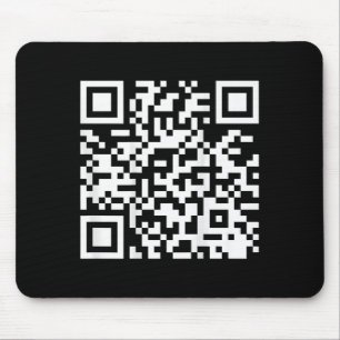 Tapis De Souris (au dos) Drôle de Qr Est-ce que j'ai l'air de me s