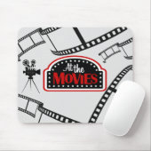 Tapis De Souris *Au Logo Des Films* Mousepad (Avec souris)
