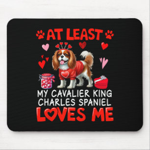 Tapis De Souris Au moins Cavalier King Charles Spaniel m'aimant V