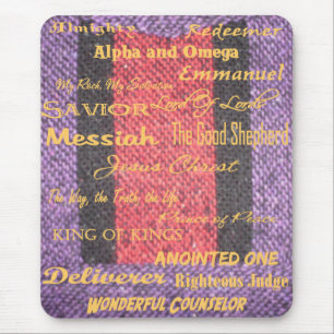 Tapis De Souris au nom de Jésus…