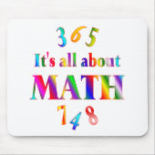 Tapis De Souris Au sujet des maths (Devant)