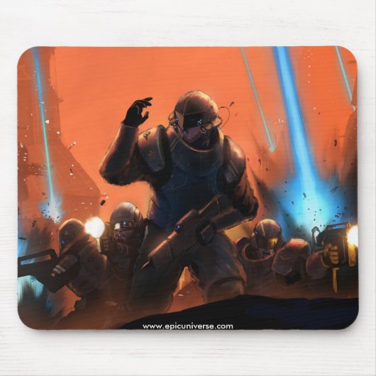Tapis De Souris "Aube de destin" Mousepad (Devant)